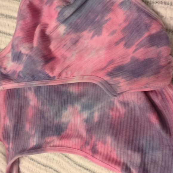 UO out from under Adelaide cutout swimsuit/ bodysuit tie dye - Picture 3 of 5